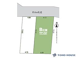 南区辻5丁目　B区画　全2区画