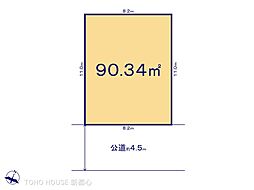 越谷市蒲生１丁目の土地
