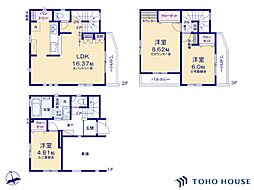 戸田市喜沢2丁目　2号棟　全2棟