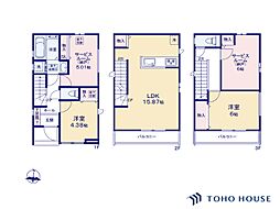 中央区下落合5丁目　第1　E号棟　全9棟