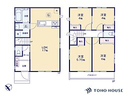 越谷市下間久里　G号棟　全7棟