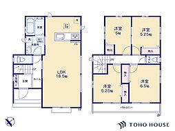 越谷市下間久里　 A号棟　全7棟