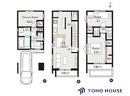 川口市小谷場　2号棟　全4棟