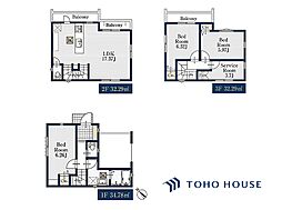 南区辻7丁目　2号棟　全2棟
