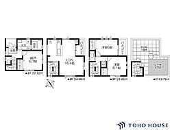 越谷市大字平方　全1棟