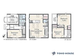 川口市柳崎1丁目　1期　1号棟　全1棟