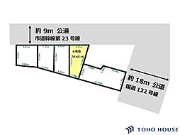 川口市元郷1丁目　4号地　全5区画