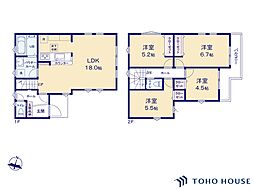 川口市三ツ和2丁目　2期　1号棟　全2棟