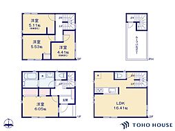 川口市並木1丁目　107　2号棟　全4棟