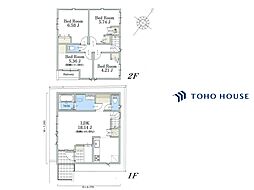 川口市南鳩ヶ谷229　5号棟　全6棟