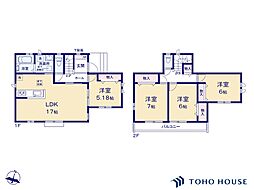 戸田市美女木1丁目　24番　B号棟　全4棟