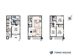 北区盆栽町　2期　B号棟　全3棟