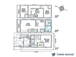 南区太田窪　02049第2　2号棟　全2棟