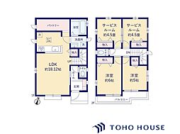 川口市安行藤八　606番　E号棟　全4棟