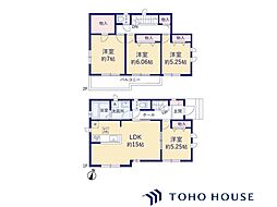 川口市安行藤八　606番　G号棟　全4棟