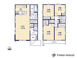 川口市鳩ケ谷本町3丁目　2期　1号棟　全2棟