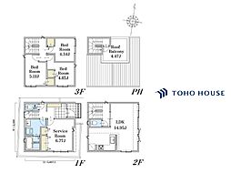 浦和区仲町4丁目　404　1号棟　全3棟