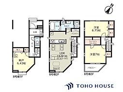 戸田市美女木1丁目　12番　B号棟　全2棟