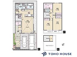 上尾市中妻4丁目　3期　A号棟　全2棟