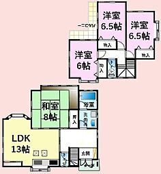 大網白里市上谷新田の一戸建て