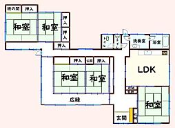 山武市松尾町祝田の一戸建て