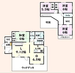大網白里市季美の森南１丁目の一戸建て