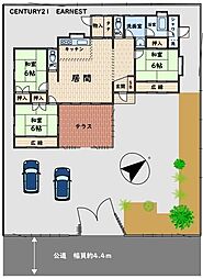 白子町剃金　平屋中古戸建