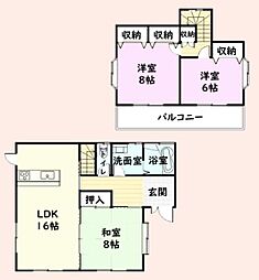 八街市八街ろの一戸建て