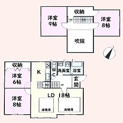大網白里市みどりが丘４丁目の一戸建て