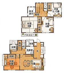 東金市道庭の一戸建て