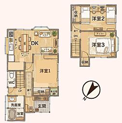東金市田間2丁目の一戸建て