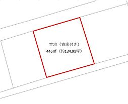 横芝光町古川　古家付土地