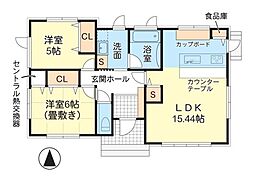 売中古平家住宅川越市笠幡（注文住宅、太陽光パネル葺）