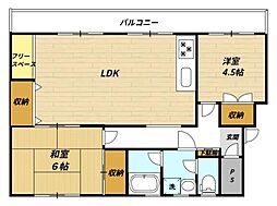 レインボーハウス有秋台西Ｃ37棟 406