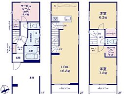 川崎市幸区古市場2丁目　新築一戸建て