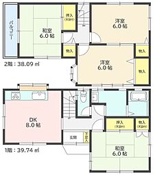 大和市上草柳6丁目　中古一戸建て