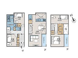 藤沢市鵠沼神明3丁目　新築一戸建て