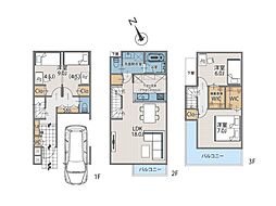 藤沢市鵠沼神明3丁目 新築一戸建て