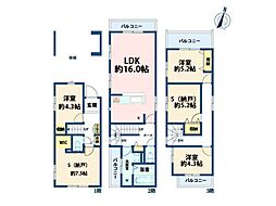 川崎市高津区梶ケ谷3丁目　新築一戸建て