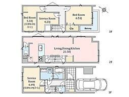 横浜市西区岡野2丁目　新築一戸建て