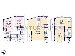 横浜市中区本牧間門　新築一戸建て