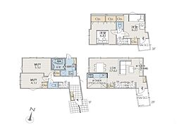 横浜市中区北方町2丁目　新築一戸建て