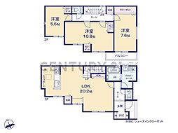 横浜市都筑区池辺町　新築一戸建て