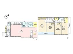 横浜市旭区市沢町　新築一戸建て