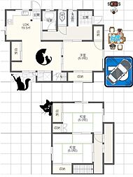 丘の上にある春のLa torta（ラ・トルタ）貸家