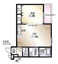 フジパレス桜井四丁目Ａ棟 102