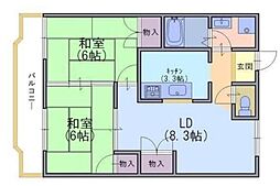 サンバースト山崎/1F 102