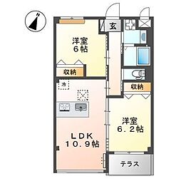 ルーヴル円明寺　1F 102