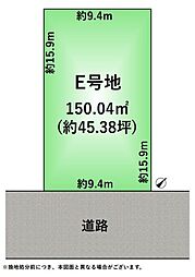 八木町八木野條　建築条件無し売土地（E号地）