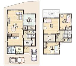 広瀬3丁目（Ｂ号地）新築戸建　全6区画